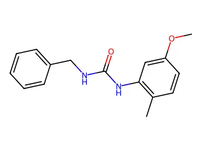1-Benzyl-3-(5-methoxy-2-methylphenyl)urea structure