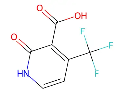 2-Hydroxy-4-(trifluoromethyl)nicotinic acid structure