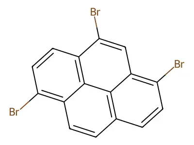 1,4,6-Tribromopyrene structure