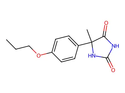 4-Methyl-4-(4-propoxyphenyl)-4H-imidazole-2,5-diol structure