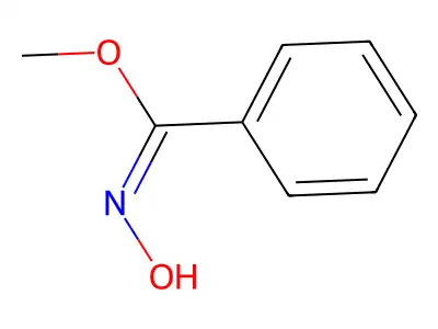 Methyl N-hydroxybenzimidate, (E)- structure