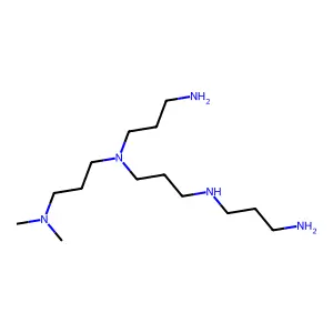 N1,N3-Bis(3-aminopropyl)-N1-[3-(dimethylamino)propyl]-1,3-propanediamine structure