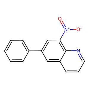 8-Nitro-6-phenylquinoline structure