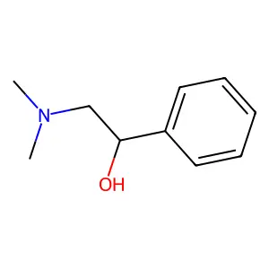 2-(Dimethylamino)-1-phenylethanol structure