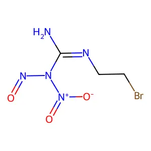 Guanidine, N-(2-bromoethyl)-N-nitro-N-nitroso- structure