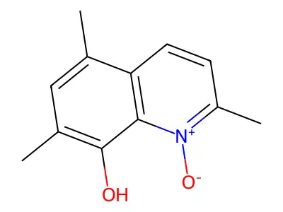 2,5,7-Trimethylquinolin-8-ol 1-oxide structure