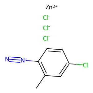 C7H6Cl4N2Zn structure