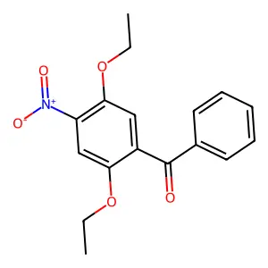 Methanone, (2,5-diethoxy-4-nitrophenyl)phenyl- structure