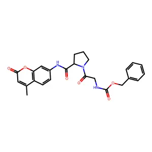 Z-Gly-Pro-AMC structure