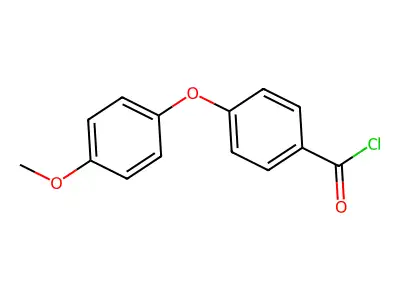 4-(4-Methoxyphenoxy)benzoyl chloride structure