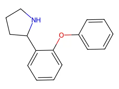 2-(2-Phenoxyphenyl)pyrrolidine structure