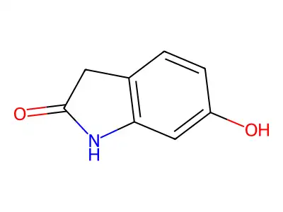 6-hydroxy-2,3-dihydro-1H-indol-2-one structure