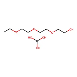 Ethanol, 2-[2-(2-ethoxyethoxy)ethoxy]-, ester with boric acid (H3BO3) structure