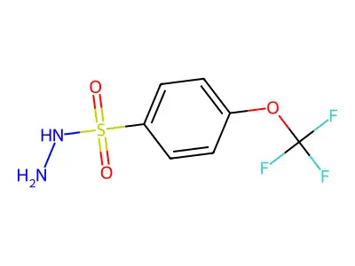 4-(Trifluoromethoxy)benzene-1-sulfonohydrazide structure