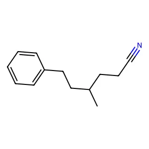 γ-甲基苯己腈 structure