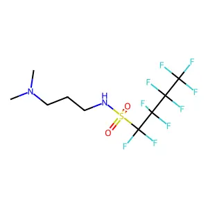 1-Butanesulfonamide, N-[3-(dimethylamino)propyl]-1,1,2,2,3,3,4,4,4-nonafluoro- structure