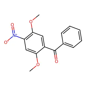 Methanone, (2,5-dimethoxy-4-nitrophenyl)phenyl- structure