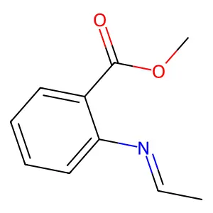 2-(亚乙氨基)苯甲酸甲酯 structure