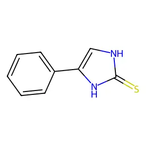 Imidazole-2-thiol, 4-phenyl- structure