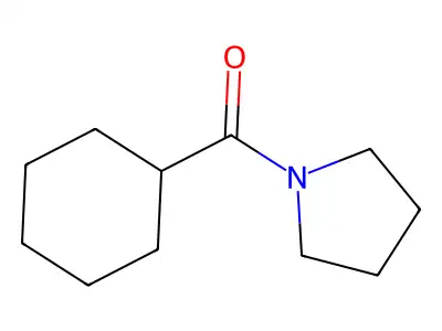 Cyclohexyl(pyrrolidin-1-yl)methanone structure