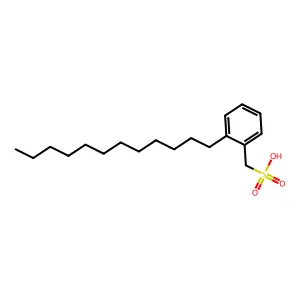 (2-dodecylphenyl)methanesulfonic Acid structure