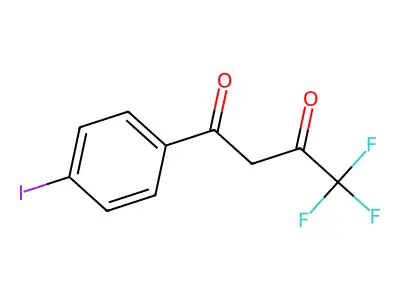 4-Iodobenzoyltrifluoroacetone structure