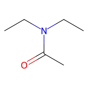二乙基乙酰胺 structure