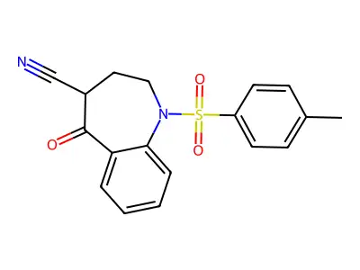 5-[3-(2-chlorophenyl)-3-oxoprop-1-ynyl]-1H-pyrimidine-2,4-dione structure