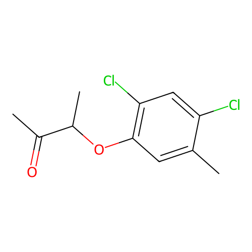 3-(2,4-Dichloro-5-methylphenoxy)butan-2-one structure