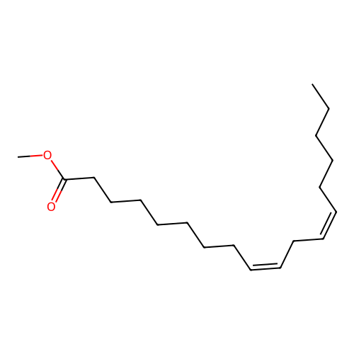 Methyl linoleate structure
