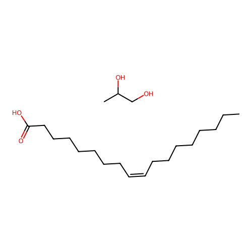 9-Octadecenoic acid (9Z)-, epoxidized, ester with propylene glycol structure