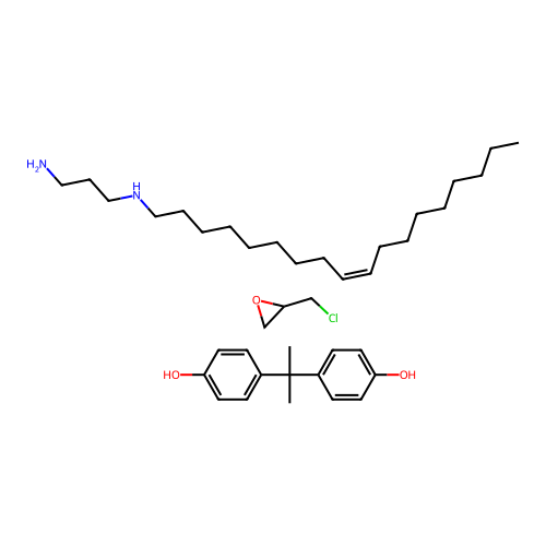(C21-H44-N2.C15-H16-O2.C3-H5-Cl-O)x- structure
