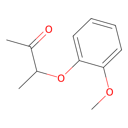 3-(2-Methoxyphenoxy)butan-2-one structure
