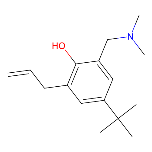 4-Tert-butyl-2-[(dimethylamino)methyl]-6-(prop-2-en-1-yl)phenol structure