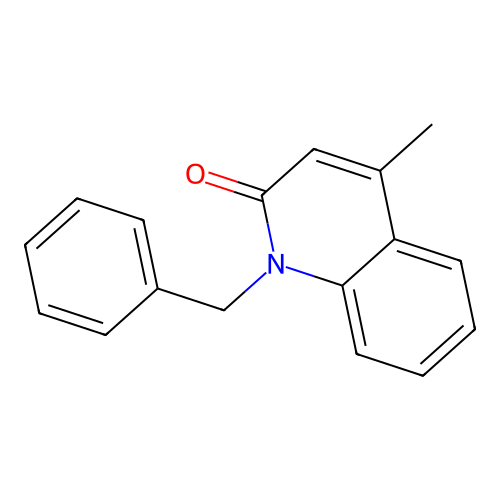 1-Benzyl-4-methyl-1H-quinolin-2-one structure