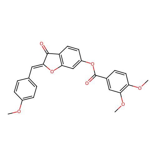 C25H20O7 structure