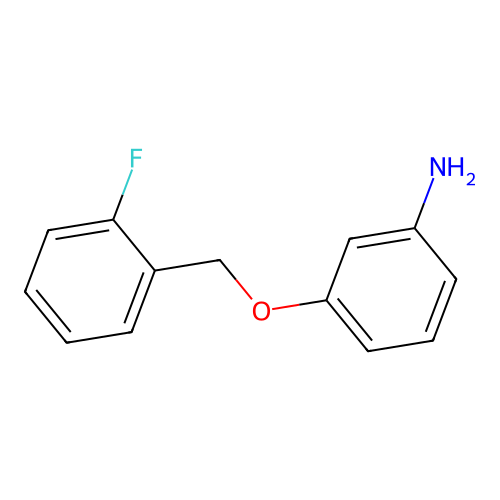 3-(2-Fluoro-benzyloxy)-phenylamine structure
