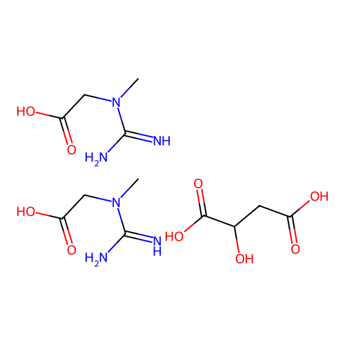 Dicreatine malate structure