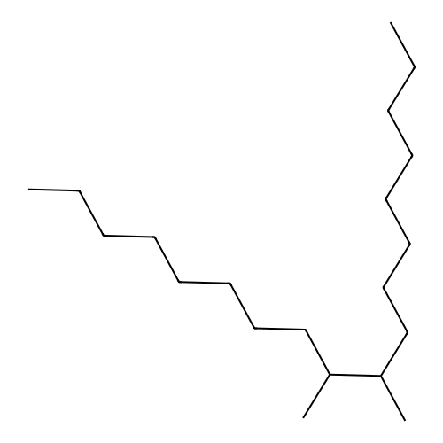 Hydrogenated didecene structure