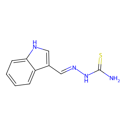 {[(1H-indol-3-yl)methylidene]amino}thiourea structure