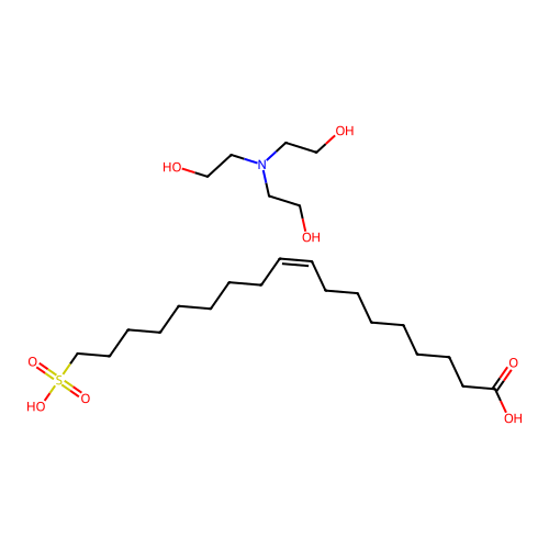 TEA-油酰硫酸酯 structure