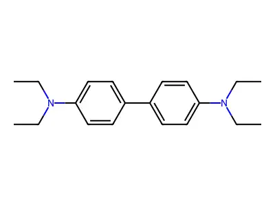 Benzidine, N,N,N',N'-tetraethyl- structure