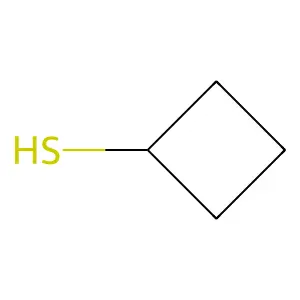 环丁硫醇 structure