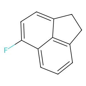 Acenaphthylene, 5-fluoro-1,2-dihydro- structure