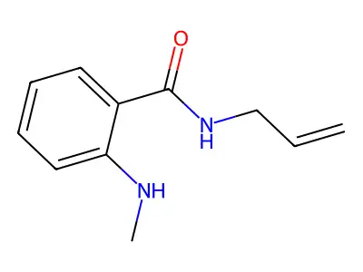 Benzamide, 2-(methylamino)-N-2-propenyl- structure