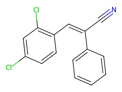 3-(2,4-Dichlorophenyl)-2-phenyl-prop-2-enenitrile structure
