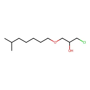 2-Propanol, 1-chloro-3-(isooctyloxy)- structure