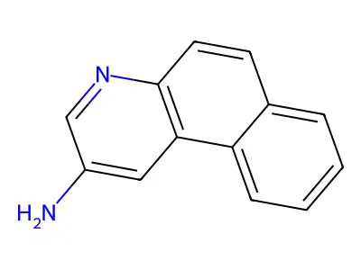 2-Aminobenzo(f)quinoline structure