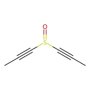 1-Prop-1-ynylsulfinylprop-1-yne structure