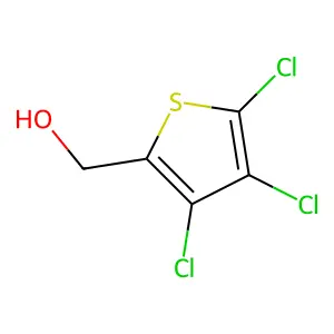 2-Thiophenemethanol, 3,4,5-trichloro- structure